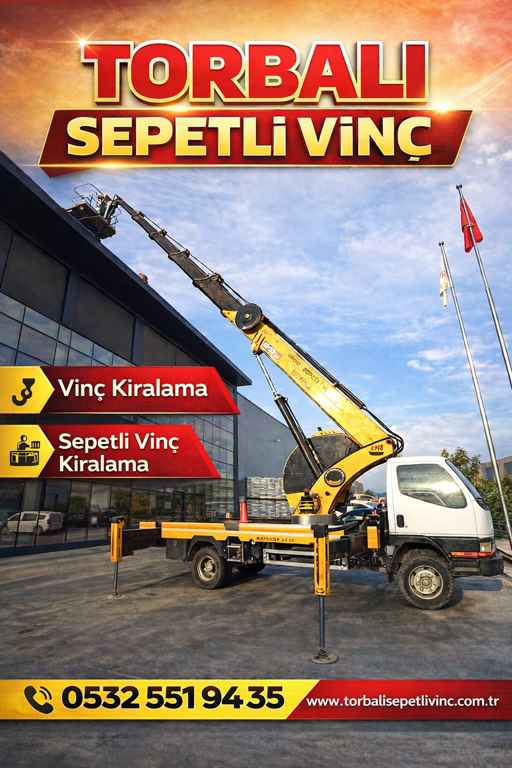 Sepetli Vinç Torbalı 
